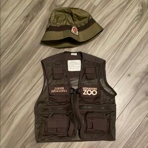 Houston Junior Zookeeper Vest and Hat